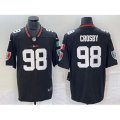 Las Vegas Raiders #98 Maxx Crosby Black Mexico Vapor Stitched Jersey