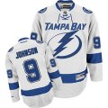 Tampa Bay Lightning #9 Tyler Johnson Authentic White Away NHL Jersey