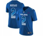 New York Giants #2 Aldrick Rosas Limited Royal Blue NFC 2019 Pro Bowl Football Jersey