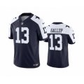 Dallas Cowboys #13 Michael Gallup Navy 2023 F.U.S.E. Vapor Limited Stitched Football Jersey