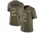 Kansas City Chiefs #2 Dustin Colquitt Limited Olive Camo 2017 Salute to Service NFL Jersey