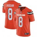 Cleveland Browns #8 Kevin Hogan Orange Alternate Vapor Untouchable Limited Player NFL Jersey