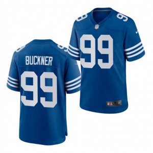 Indianapolis Colts #99 DeForest Buckner Nike Royal Alternate Retro Vapor Limited Jersey