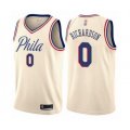 Philadelphia 76ers #0 Josh Richardson Swingman Cream Basketball Jersey - City Edition