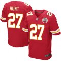 Kansas City Chiefs #27 Kareem Hunt Red Team Color Vapor Untouchable Elite Player NFL Jersey