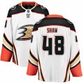 Anaheim Ducks #48 Logan Shaw Fanatics Branded White Away Breakaway NHL Jersey