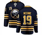 Buffalo Sabres #19 Jake McCabe Fanatics Branded Navy Blue Home Breakaway NHL Jersey