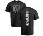 Vegas Golden Knights #20 Paul Thompson Black Backer T-Shirt