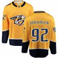 Nashville Predators #92 Ryan Johansen Fanatics Branded Gold Home Breakaway NHL Jersey