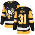Pittsburgh Penguins #31 Antti Niemi Premier Black Home NHL Jersey