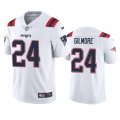 New England Patriots #24 Stephon Gilmore White 2020 Vapor Limited Jersey