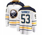 Buffalo Sabres #53 Jeff Skinner Fanatics Branded White Away Breakaway NHL Jersey