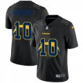 Los Angeles Chargers #10 Justin Herbert Black Nike Black Shadow Edition Limited Jersey