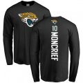 Jacksonville Jaguars #10 Donte Moncrief Black Backer Long Sleeve T-Shirt