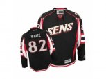 Ottawa Senators #82 Colin White Authentic Black Third NHL Jersey