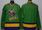 Anaheim Ducks blank green NHL Jersey