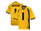 Men's California Golden Bears DeSean Jackson #1 College Football Jersey - Golden