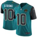 Jacksonville Jaguars #10 Jaelen Strong Teal Green Team Color Vapor Untouchable Limited Player NFL Jersey