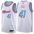 Miami Heat #41 Glen Rice Swingman White NBA Jersey - City Edition
