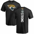 Jacksonville Jaguars #10 Jaelen Strong Black Backer T-Shirt