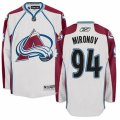 Colorado Avalanche #94 Andrei Mironov Authentic White Away NHL Jersey