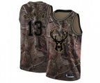 Milwaukee Bucks #13 Glenn Robinson Swingman Camo Realtree Collection NBA Jersey
