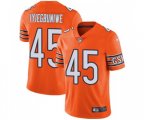 Chicago Bears #45 Joel Iyiegbuniwe Orange Alternate Vapor Untouchable Limited Player Football Jersey