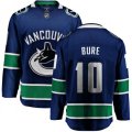 Vancouver Canucks #10 Pavel Bure Fanatics Branded Blue Home Breakaway NHL Jersey