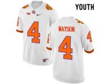 2016 Youth Clemson Tigers DeShaun Watson #4 College Football Limited Jersey - White