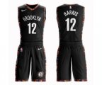 Brooklyn Nets #12 Joe Harris Swingman Black Basketball Suit Jersey - City Edition