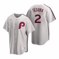 Nike Philadelphia Phillies #2 Jean Segura White Cooperstown Collection Home Stitched Baseball Jersey