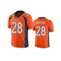 Denver Broncos #28 Latavius Murray Orange Vapor Untouchable Stitched Jersey