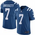 Indianapolis Colts #7 Jacoby Brissett Elite Royal Blue Rush Vapor Untouchable NFL Jersey