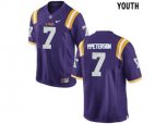 Youth LSU Tigers Patrick Peterson #7 College Football Limited Jersey - Purple
