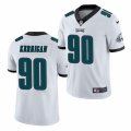 Philadelphia Eagles #90 Ryan Kerrigan Nike White Vapor Limited Jersey