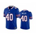 Buffalo Bills #40 Von Miller Blue 2023 F.U.S.E. Vapor Untouchable Limited Stitched Jersey