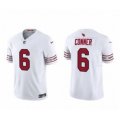 Arizona Cardinals #6 James Conner White 2023 F.U.S.E. Vapor Untouchable F.U.S.E. Limited Football Stitched Jersey