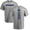 Dallas Cowboys #84 James Hanna Ash Backer T-Shirt