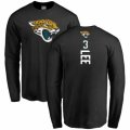 Jacksonville Jaguars #3 Tanner Lee Black Backer Long Sleeve T-Shirt