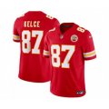 Kansas City Chiefs #87 Travis Kelce Red 2023 F.U.S.E. Vapor Untouchable Limited Stitched Jersey