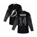 Tampa Bay Lightning #14 Patrick Maroon Authentic Black Alternate Hockey Jersey