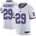 New York Giants #29 Xavier McKinney Nike White Vapor Untouchable Color Rush Limited Player Jersey