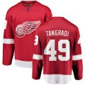 Detroit Red Wings #49 Eric Tangradi Fanatics Branded Red Home Breakaway NHL Jersey