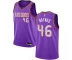 Phoenix Suns #46 Aron Baynes Swingman Purple Basketball Jersey - 2018-19 City Edition
