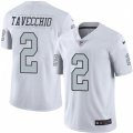 Oakland Raiders #2 Giorgio Tavecchio Limited White Rush Vapor Untouchable NFL Jersey