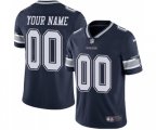 Dallas Cowboys Customized Navy Blue Team Color Vapor Untouchable Limited Player Football Jersey