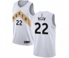 Toronto Raptors #22 Patrick McCaw Swingman White Basketball Jersey - City Edition