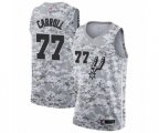 San Antonio Spurs #77 DeMarre Carroll White Swingman Jersey - Earned Edition