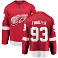 Detroit Red Wings #93 Johan Franzen Fanatics Branded Red Home Breakaway NHL Jersey