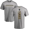 Nashville Predators #8 Kyle Turris Ash Backer T-Shirt